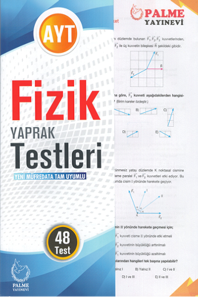 AYT Fizik Yaprak Testleri ( 48 Test ) kapak görseli